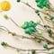 Glitzhome® 28" St. Patrick's Berry & Shamrock Picks Set